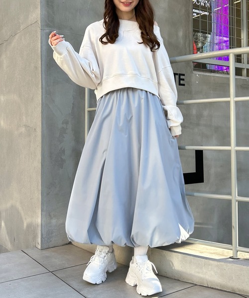 INGNI（イング）の「バルーン／スカート（スカート・レディース・ブルー系/アイボリー/ブラック・FREE）」の14枚目の写真