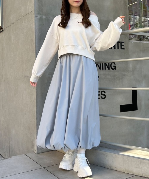 INGNI（イング）の「バルーン／スカート（スカート・レディース・ブルー系/アイボリー/ブラック・FREE）」の15枚目の写真