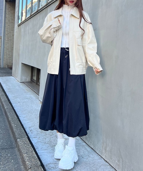 INGNI（イング）の「バルーン／スカート（スカート・レディース・ブルー系/アイボリー/ブラック・FREE）」の18枚目の写真