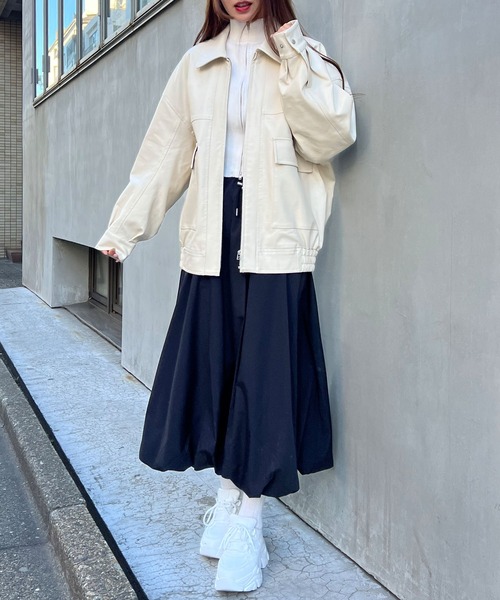 INGNI（イング）の「バルーン／スカート（スカート・レディース・ブルー系/アイボリー/ブラック・FREE）」の19枚目の写真