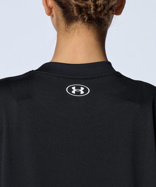 UNDER ARMOUR（アンダーアーマー）の「UAテック オーバーサイズ ショートスリーブTシャツ（トレーニング/レディース）（Tシャツ/カットソー・レディース・ブラック・S/L/M/XL）」の5枚目の写真