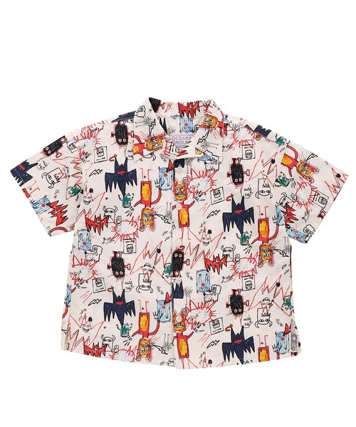 Ocean&Ground（オーシャン&グラウンド）の「サンフランシスコシティシャツ（90～140cm）（シャツ/ブラウス・キッズ・マルチ/アイボリー/ライトブラウン/ブラック・90/100/110/120/130/140）」の2枚目の写真