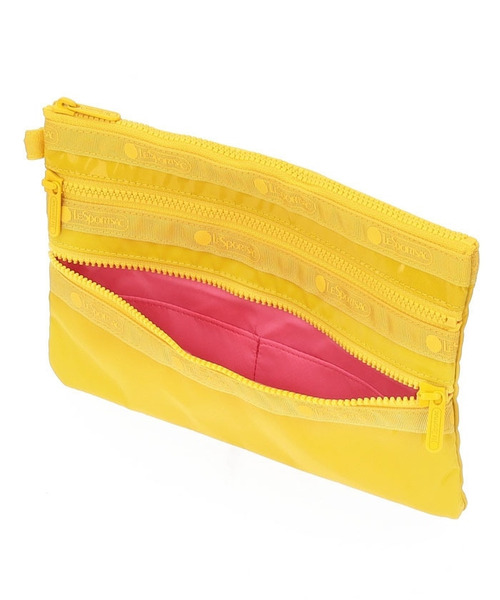 ZIP POUCH SET3 ひとりっぷ カナリアイエロー ZIP POUCH SET3 ヒトリップカナリアイエロー（ポーチ