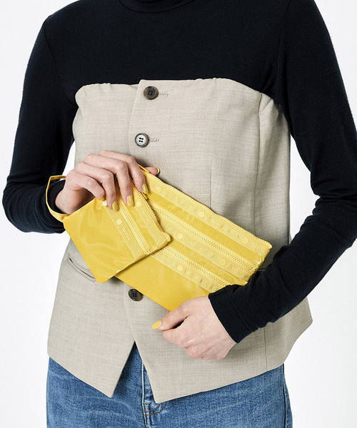 ZIP POUCH SET3ヒトリップアラビアゴールド（ポーチ