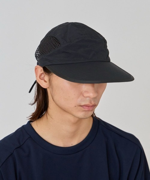 OVERRIDE（オーバーライド）の「OVERRIDE REN LONG BILL TIE BACK CAP / オーバーライド（キャップ・メンズ・ブラック/ブルー/グリーン・57~59cm）」の5枚目の写真