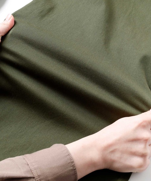 GeeRA（ジーラ）の「コットンワイドベイカーパンツ（その他パンツ・レディース・ブラック/カーキ・MEDIUM/LARGE/X-LARGE）」の18枚目の写真