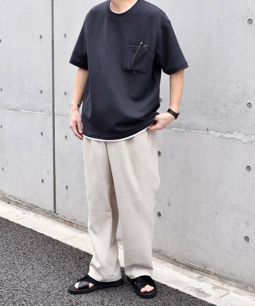 【WEB限定】SHIPS any: ジャカード フェイクレイヤード ポケット Tシャツ◇(Tシャツ/カットソー)|SHIPS any(シップス エニィ) 【WEB限定】SHIPS any: ジャカード フェイクレイヤード ポケット Tシャツ◇(Tシャツ/カットソー)|SHIPS any(シップス エニィ)