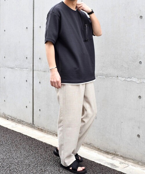 【WEB限定】SHIPS any: ジャカード フェイクレイヤード ポケット Tシャツ◇(Tシャツ/カットソー)|SHIPS any(シップス エニィ) 【WEB限定】SHIPS any: ジャカード フェイクレイヤード ポケット Tシャツ◇(Tシャツ/カットソー)|SHIPS any(シップス エニィ)