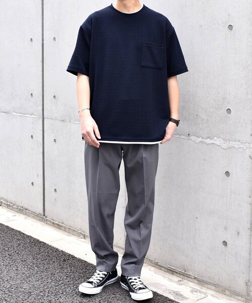 【WEB限定】SHIPS any: ジャカード フェイクレイヤード ポケット Tシャツ◇(Tシャツ/カットソー)|SHIPS any(シップス エニィ) 【WEB限定】SHIPS any: ジャカード フェイクレイヤード ポケット Tシャツ◇(Tシャツ/カットソー)|SHIPS any(シップス エニィ)