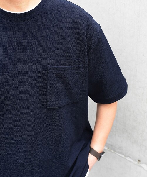 【WEB限定】SHIPS any: ジャカード フェイクレイヤード ポケット Tシャツ◇(Tシャツ/カットソー)|SHIPS any(シップス エニィ) 【WEB限定】SHIPS any: ジャカード フェイクレイヤード ポケット Tシャツ◇(Tシャツ/カットソー)|SHIPS any(シップス エニィ)