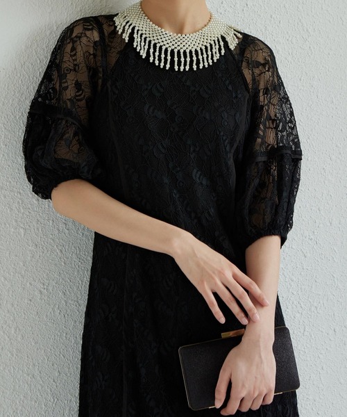 ★完売品★ Designsix ネックレス　つけ襟　結婚式　パーティ ☆完売品☆ Designsix ネックレス つけ襟 結婚式 パーティ