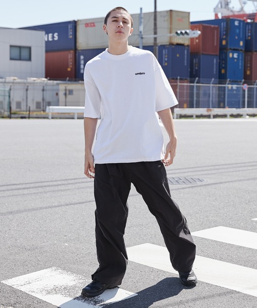 UMBRO（アンブロ）の「∴WEGO/別注UMBROドロストT（Tシャツ/カットソー・メンズ・ホワイト/ブラック・LARGE/MEDIUM）」の17枚目の写真