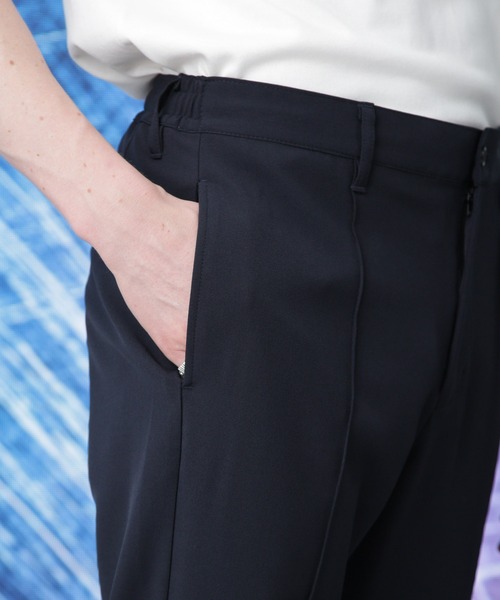 Apo(s)ture(アポスチャー)の「KYLE-004/ストレッチツイルピンタックスリムパンツ(その他パンツ・メンズ・ネイビー/グレー/ブラウン/ベージュ・XL/L/M/S/XS)」の9枚目の写真