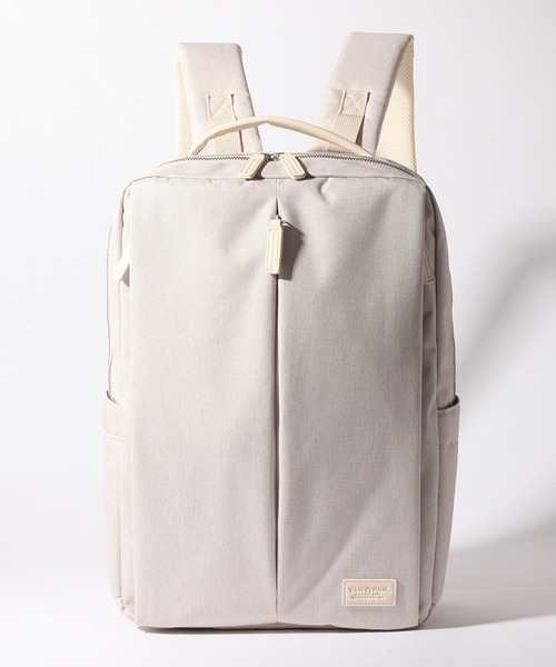 YAKPAK(ヤックパック)の「【YAKPAK/ヤックパック】スクエア スリム バックパック(バックパック/リュック・メンズ・ライトグレー/アイボリー/ブラック・FREE)」の2枚目の写真
