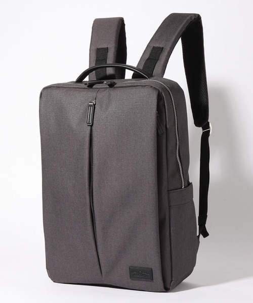 YAKPAK(ヤックパック)の「【YAKPAK/ヤックパック】スクエア スリム バックパック(バックパック/リュック・メンズ・ライトグレー/アイボリー/ブラック・FREE)」の13枚目の写真