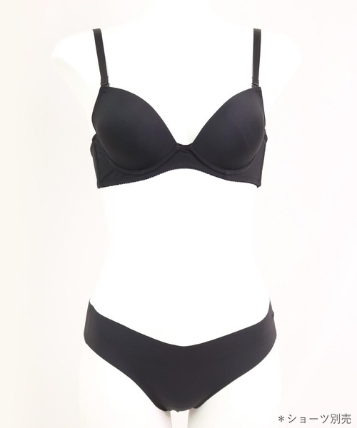 fran de lingerie(フランデランジェリー)の「肌に心地よいニューベーシックしっかり盛胸&安定感◎ 「 ノンライン ブラジャー(ワイヤー有り)」 ブラジャー(ブラジャー・レディース・ブラック/ベージュ/ナチュラル/クリアブラック・G75/E75/F65/F70/F75/G65/G70/C65/C75/D65/D75/E65/E70/B65/B70/C70/D70/B75)」の18枚目の写真