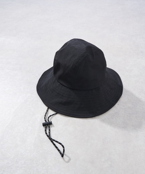 un dix cors(アンディコール)の「クラウン切り替え撥水ハット(ハット・レディース・ベージュ/ブラック・FREE)」の12枚目の写真