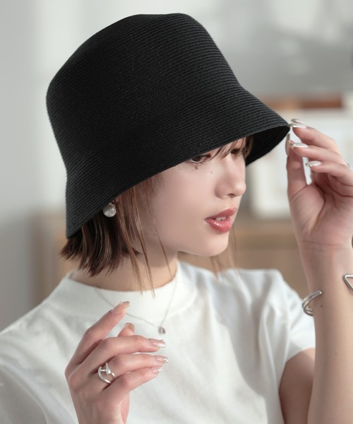ANAYI☆アナイ☆麦わらバケットハット ◇バケットハット|ANAYI