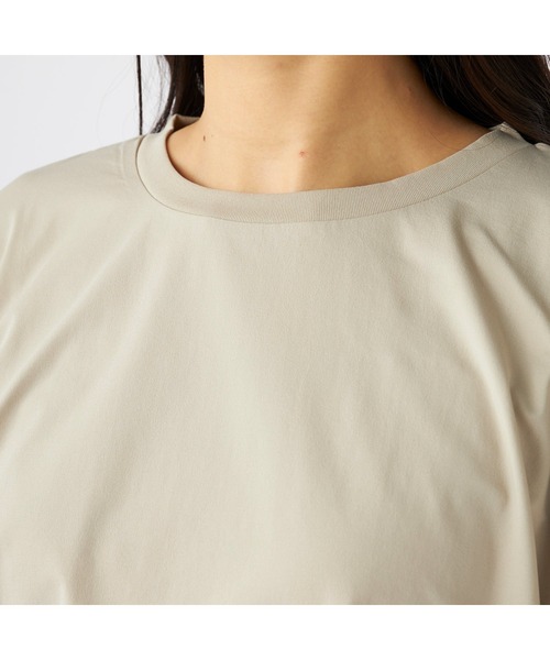 Ocean Pacific(オーシャンパシフィック)の「Ocean Pacific/オーシャンパシフィック 半袖Tシャツ 水陸両用 UPF50+ 袖フレアデザイン UVカットシャツ(Tシャツ/カットソー・レディース・ブラック/ベージュ/ホワイト・M/XL/L)」の10枚目の写真