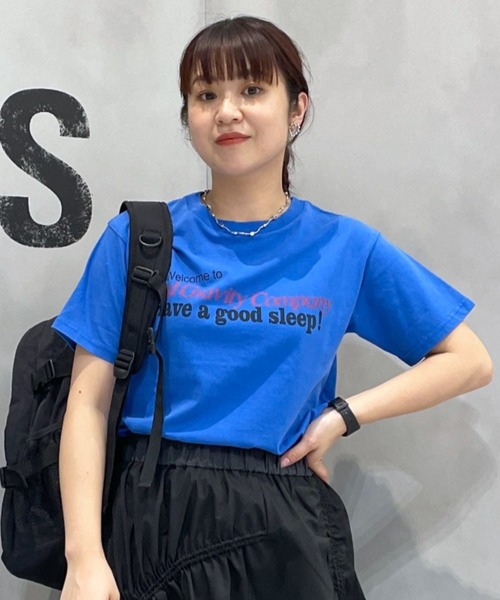 RODEO CROWNS WIDE BOWL(ロデオクラウンズワイドボウル)の「アソートカラーTシャツ(Tシャツ/カットソー・レディース・イエロー/ブルー/オフホワイト・FREE)」の2枚目の写真