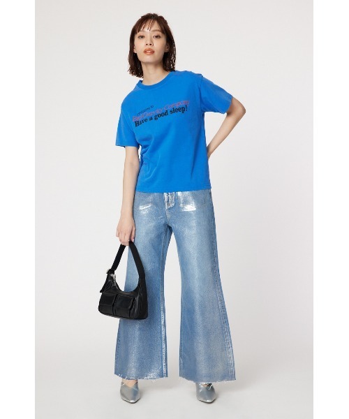 RODEO CROWNS WIDE BOWL(ロデオクラウンズワイドボウル)の「アソートカラーTシャツ(Tシャツ/カットソー・レディース・イエロー/ブルー/オフホワイト・FREE)」の12枚目の写真