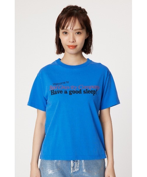 RODEO CROWNS WIDE BOWL(ロデオクラウンズワイドボウル)の「アソートカラーTシャツ(Tシャツ/カットソー・レディース・イエロー/ブルー/オフホワイト・FREE)」の14枚目の写真