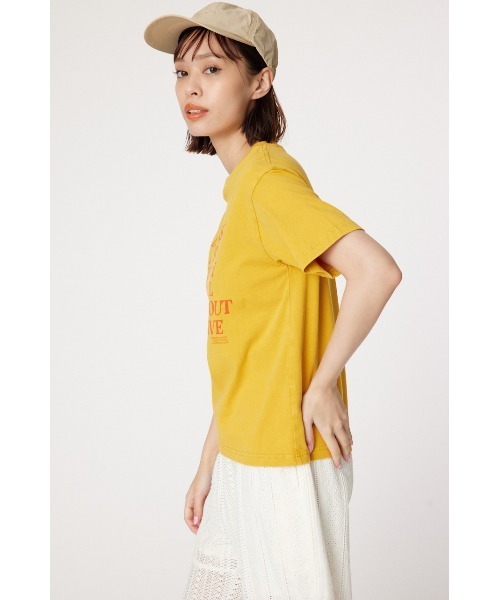 RODEO CROWNS WIDE BOWL(ロデオクラウンズワイドボウル)の「アソートカラーTシャツ(Tシャツ/カットソー・レディース・イエロー/ブルー/オフホワイト・FREE)」の5枚目の写真