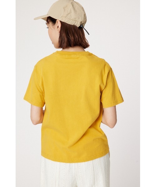 RODEO CROWNS WIDE BOWL(ロデオクラウンズワイドボウル)の「アソートカラーTシャツ(Tシャツ/カットソー・レディース・イエロー/ブルー/オフホワイト・FREE)」の6枚目の写真