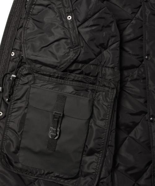 BEAMS LIGHTS Men's(ビームスライツ メンズ)の「Sempach / キルティングフードコート(ダウンジャケット/コート・メンズ・オリーブ/ブラック・MEDIUM/SMALL)」の7枚目の写真