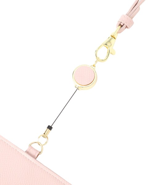 grove(グローブ)の「フラップリール付きIDカードホルダー(その他雑貨・レディース・ナチュラル/シルバー/ピンク/サックスブルー/ブラック・00)」の11枚目の写真