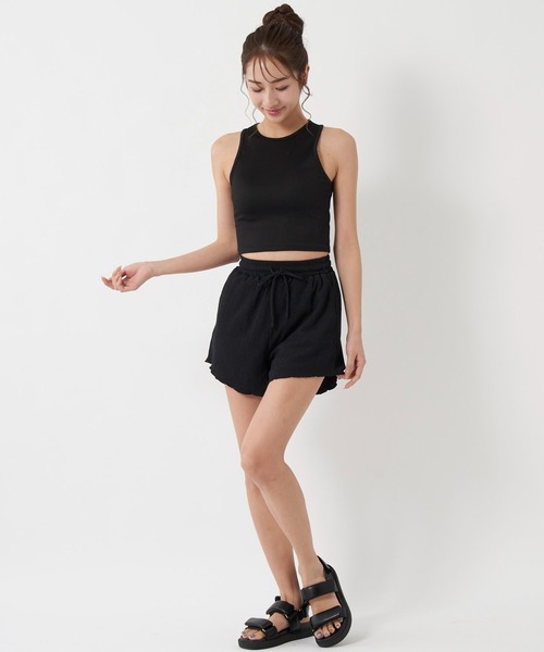 Ocean Pacific（オーシャンパシフィック）の「OP/オーピー 水陸両用  ユーティリティ  ショートパンツ/トランクス   524496（水着・レディース・ミント/パープル/ブラック/アイボリー・M/L）」の13枚目の写真