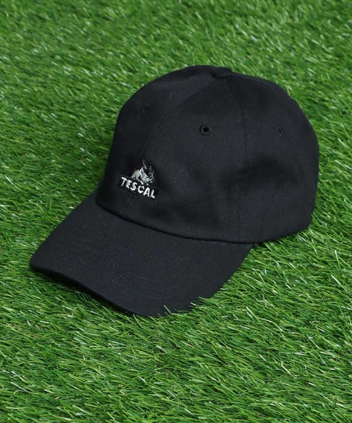 The Endless Summer(エンドレスサマー)の「TES BOX LOGO EMB LOW CAP / キャップ(キャップ・メンズ・ネイビー/ベージュ/ピンク系その他2/チャコール/ブラック/ダークグリーン/オフホワイト/ホワイト・FREE)」の4枚目の写真