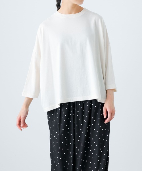 かぐれ（カグレ）の「ワイド6分袖プルオーバー（Tシャツ