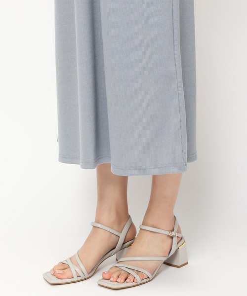 MISCH MASCH（ミッシュマッシュ）の「カップ付きリブワンピース/MM427401（ワンピース・レディース・ブルー/ブラウン/ブラック・ﾌﾘ-）」の18枚目の写真