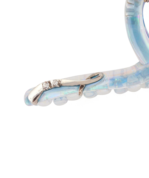 ROPE' PICNIC(ロペピクニック)の「クリアオーロラカラーヘアバンスクリップ(バレッタ/ヘアクリップ・レディース・ライトグレー/ブルー系その他4・FREE)」の5枚目の写真