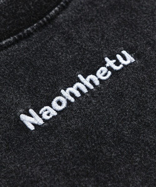 HOOK（フック）の「HOOK -select-　デニムパッチワーク刺繍ビッグTEE (SS)（Tシャツ/カットソー・メンズ・ブラック/グレー・M/L/XL）」の19枚目の写真