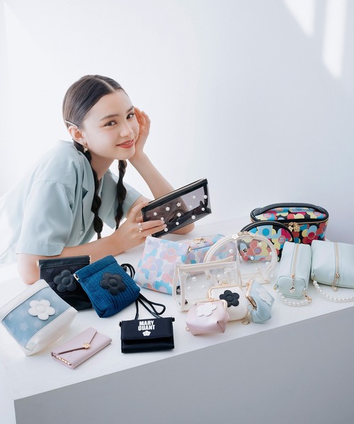MARY QUANT（マリークワント）の「ECOファブリック ミニウォレット