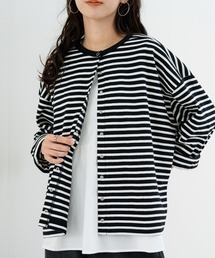 ANNA LUNA（アンナルナ）の「【ANNA LUNA】 オールシーズン 使える！万能 シルバースナップ ボタン カーディガン（カーディガン/ボレロ）」