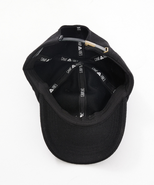 POLeR（ポーラー）の「【POLeR/ポーラー】WOOL EMB BASEBALL CAP/ウールシンプルロゴキャップ（キャップ・メンズ・ブラック/グリーン/ネイビー・フリー）」の13枚目の写真