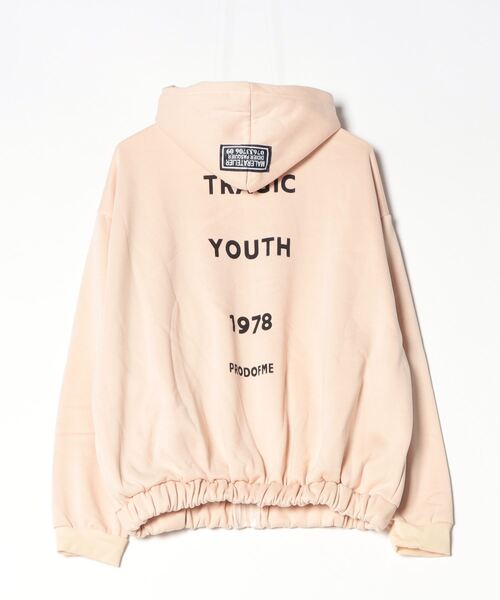 ROOPTOKYO（ループトウキョウ）の「▲1987ロゴビッグルーズパーカー（パーカー・レディース・ブラック/ベージュ/グレー・L/XL/M）」の6枚目の写真