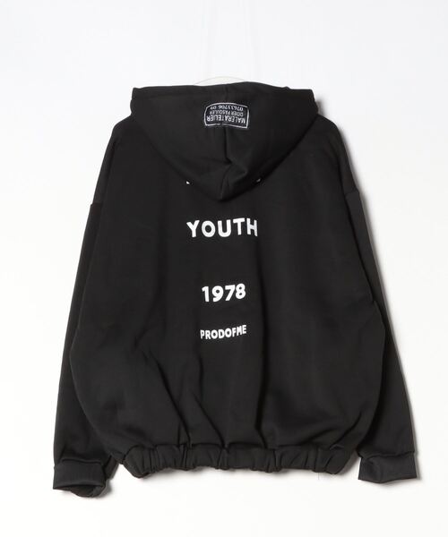 ROOPTOKYO（ループトウキョウ）の「▲1987ロゴビッグルーズパーカー（パーカー・レディース・ブラック/ベージュ/グレー・L/XL/M）」の7枚目の写真