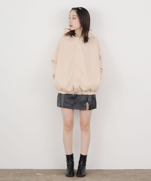 ROOPTOKYO（ループトウキョウ）の「▲1987ロゴビッグルーズパーカー（パーカー・レディース・ブラック/ベージュ/グレー・L/XL/M）」の12枚目の写真