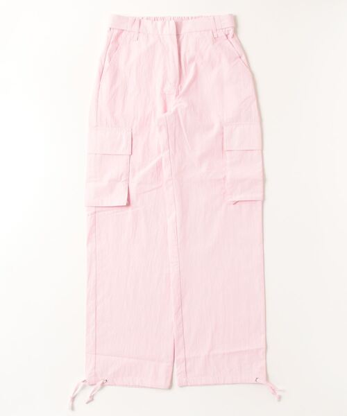 ムラサキスポーツ（ムラサキスポーツ）の「RIKKA FEMME/リッカファム コットンカーゴパンツ  RF24HS06（カーゴパンツ・レディース・ネイビー/ピンク・M/L）」の9枚目の写真