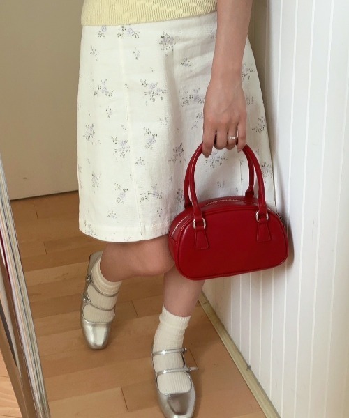 sakishimatokyo(サキシマトーキョー)の「【2WAY】フェイクレザーミニボストンバック/バッグ/BAG(ボストンバッグ・レディース・ブラック/シルバー/オフホワイト/レッド・FREE)」の14枚目の写真