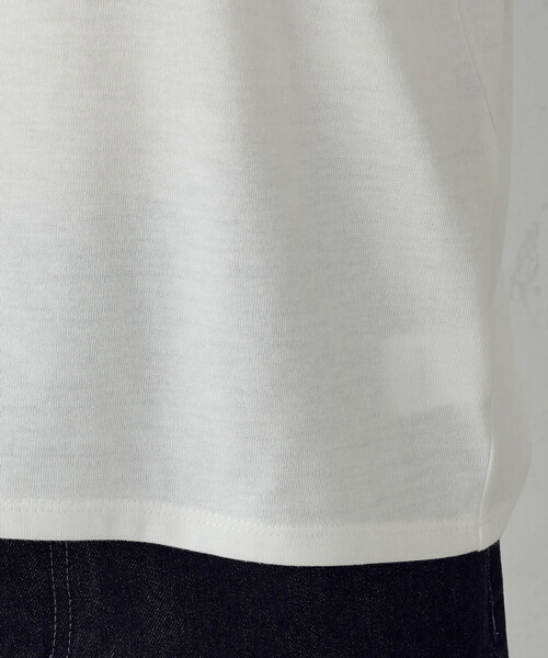 COMME CA ISM（コムサイズム）の「速乾　箔プリント Tシャツ（Tシャツ/カットソー・レディース・チャコール/ホワイト/ライトグレー・MEDIUM/LARGE）」の18枚目の写真
