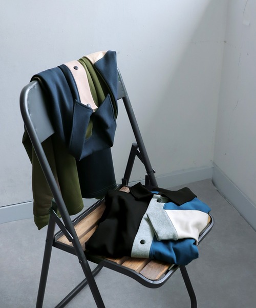 antiqua(アンティカ)の「ポンチシャツジャケット(その他アウター・レディース・ブルー系その他/グリーン系その他・ONESIZE)」の14枚目の写真