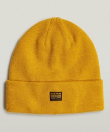 G-STAR | EFFO LONG BEANIE/ブランドロゴニット帽(ニットキャップ/ビーニー)