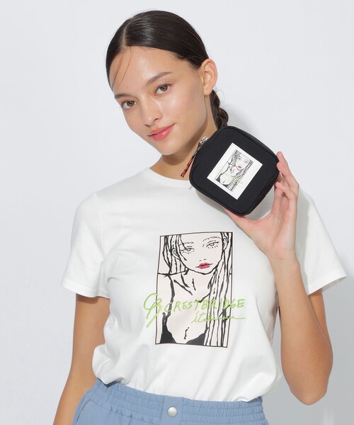 【セール】【itabamoeコラボ】プリントポーチ（ポーチ）｜CB CRESTBRIDGE（シービークレストブリッジ）