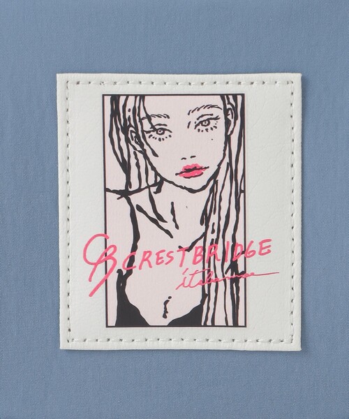 【セール】【itabamoeコラボ】プリントポーチ（ポーチ）｜CB CRESTBRIDGE（シービークレストブリッジ）
