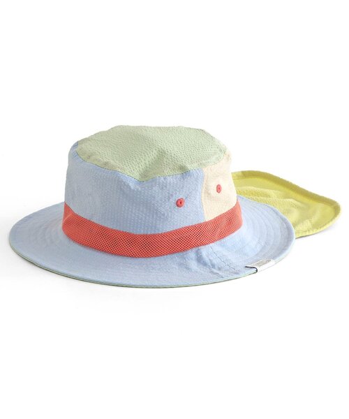 BREEZE（ブリーズ）の「【UVカット・保冷剤収納可】サッカーアウトドアハット（ハット・キッズ・ピンク/ブルー/オフホワイト・50/52/54/56/58）」の9枚目の写真